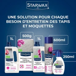 Nettoyeur à sec tapis et moquettes Starwax 500g
