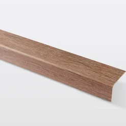 Nez de marche en aluminium décor bois foncé GoodHome 35 x 25 x 1800 mm