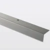 Nez de marche en aluminium décor argent foncé brossé GoodHome 35 x 25 x 900 mm