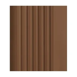 Nez de marche PVC 52x40mm, QUEST, profilé d'escalier RGPT, antidérapant, d'escalier-protection, marron, 1.5m