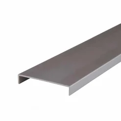 NORDLINGER PRO Lot de 2 - Nez de cloison alu 130cm x 74mm