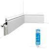 Pack 10 mètres Plinthe de rénovation SX186 avec colle - Orac x Cimaises-et-plus
