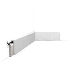 Pack 10 mètres Plinthes de rénovation SX171 avec colle - Orac x Cimaises-et-plus