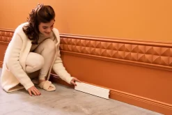 Pack 10 mètres Plinthes SX195 avec colle - Orac x Cimaises-et-plus - 8 x 1,9 x200cm (h x p x L) - plinthe décorative polymère