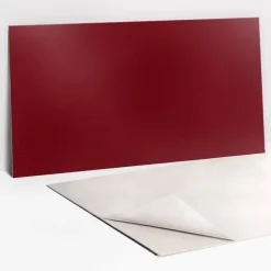 Panneau autocollant Tulup 100x50 cm Couleur bordeaux 1 pcs