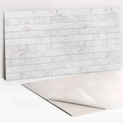 Panneau autocollant Tulup 100x50 cm Briques de pierre 1 pcs