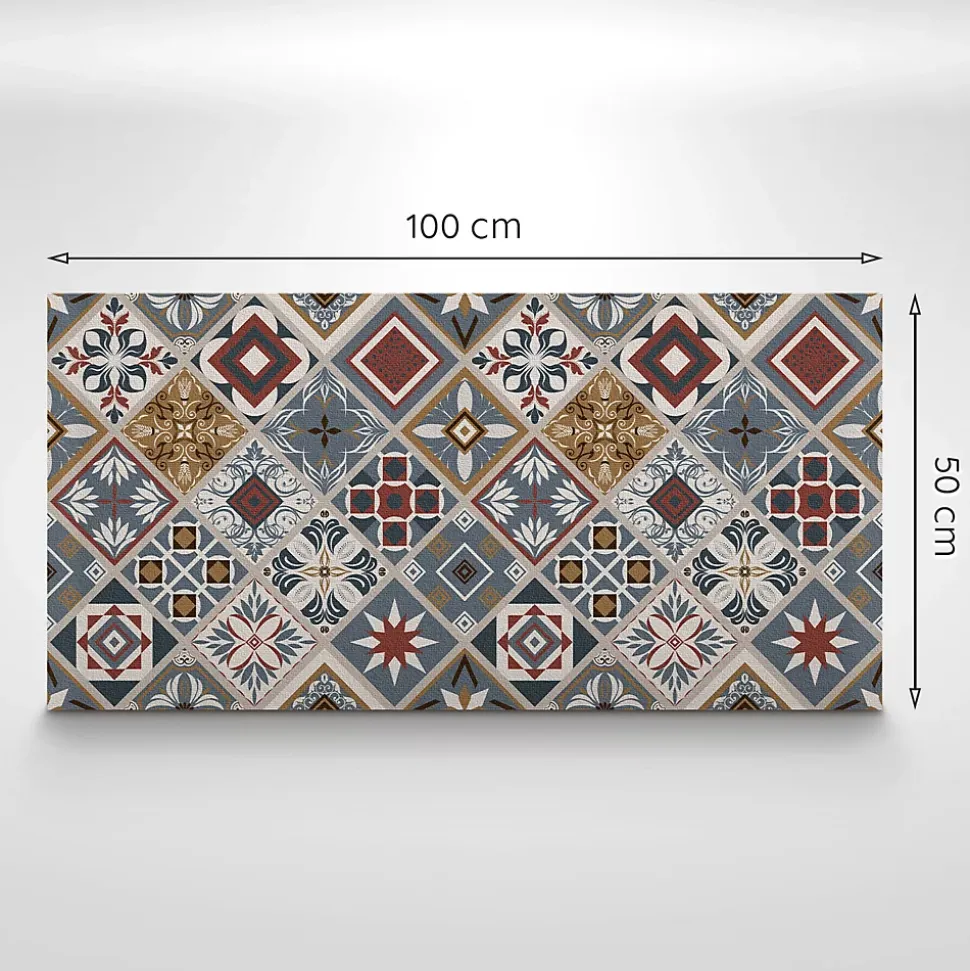Panneau autocollant Tulup 100x50 cm Briques de pierre 1 pcs