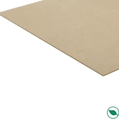 Panneau HDF 800 x 600 x 3 mm 1 face lisse face non lisse