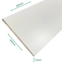 Panneau mélaminé 800 x 400 x 10 mm