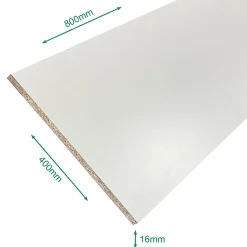 Panneau mélaminé 800 x 400 x 16 mm