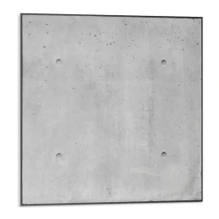 Panneau Mural TV Wallfluent 50x50 cm Texture Du Béton Brut 4 pièces