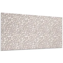 Panneau Mural TV Wallfluent 120x60 cm Texture De Mur En Pierre 1 pièce