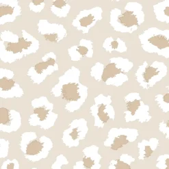 Papier peint pré-encollé vinyle Easy Roll GoodHome Coquille Pois beige l.53 x H.1005 cm