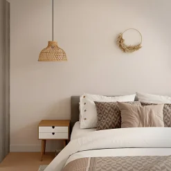 Papier peint vinyle sur intissé GoodHome  Aune sable