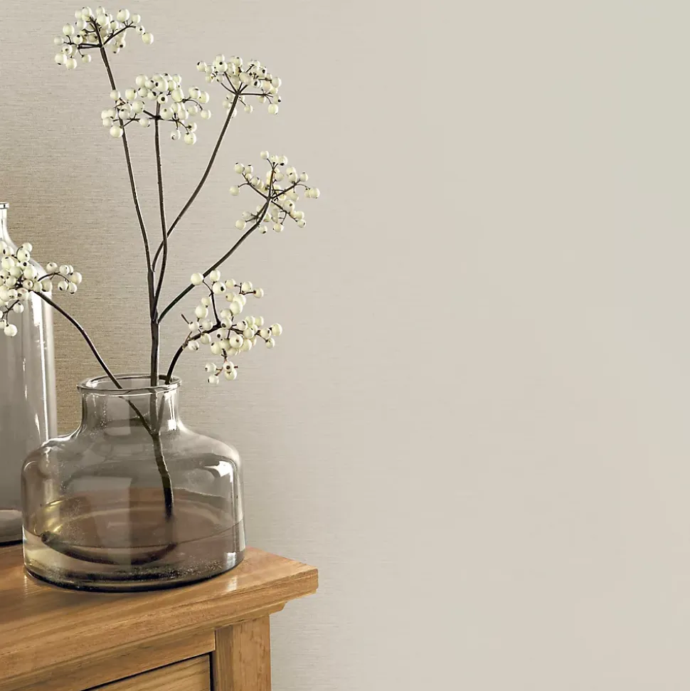 Papier peint vinyle sur intissé GoodHome Arceau beige