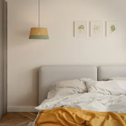 Papier peint vinyle sur intissé GoodHome Aune blanc