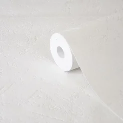 Papier peint vinyle sur intissé GoodHome  Lancon blanc cassé