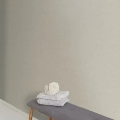 Papier peint vinyle sur intissé GoodHome  Lancon blanc cassé