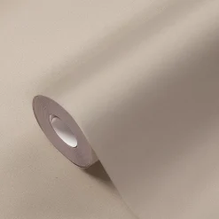 Papier peint vinyle sur intissé GoodHome  Aune taupe