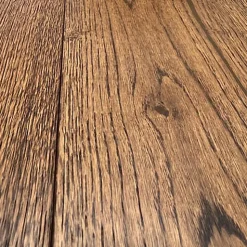 Parquet Chêne contrecollé verni brossé Rustique Old Brown 190x18mm - Longueurs Variables de 400 à 1900mm - 3mm de couche d'usure