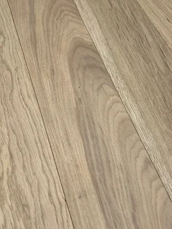 Parquet Chêne contrecollé verni brossé rustique invisible Garden 150x14mm - Longueurs Variables - 4mm de couche d'usure -