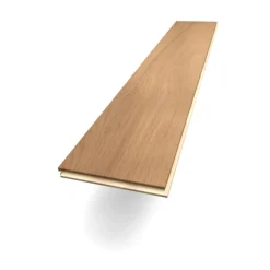 Parquet contrecollé clipsable bâton rompu en chêne marron rustique mat l.13,9 x L.80 cm x ép.14 mm