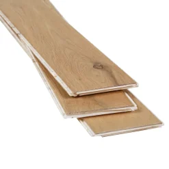 Parquet contrecollé clipsable Visby bâtons rompus en chêne huilé blond