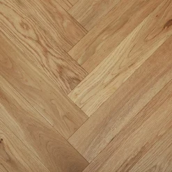Parquet contrecollé clipsable Visby bâtons rompus en chêne huilé blond