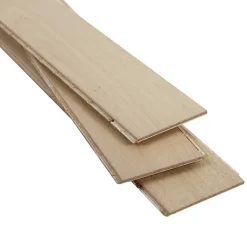 Parquet contrecollé clipsable Lulea bâtons rompus en chêne huilé coloris naturel