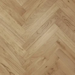 Parquet massif à coller Lulea bâtons rompus en chêne huilé naturel