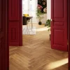 Parquet massif à coller Visby bâtons rompus en chêne huilé blond
