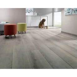 Parquet stratifié 8 mm GRIS BUILDING - OSMOZE
