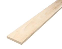 Planche de coffrage brut 25 x 150 mm L.4 m