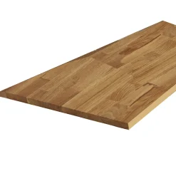 Plateau chêne massif huilé lamellé collé abouté 1600 x 800 x 22 mm