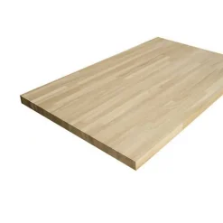 Plateau chêne massif lamellé collé abouté 1600 x 800 x 22 mm