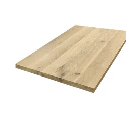 Plateau chêne massif pleines lames 1600 x 900 x 40 mm
