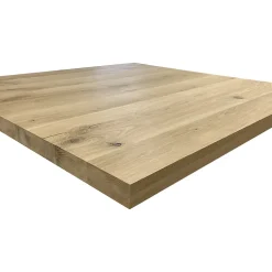 Plateau chêne massif pleines lames 1600 x 800 x 25 mm