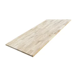 Plateau de Table Chêne Massif Abouté, L.160 cm x l.80 cm, Ep. 22 mm