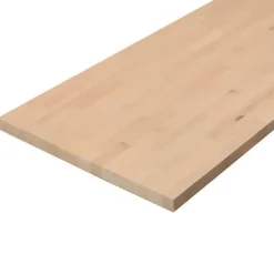 Plateau hêtre massif lamellé collé abouté 1200 x 800 x 18 mm