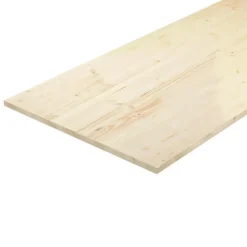 Plateau sapin massif lamellé collé abouté 2500 x 800 x 38 mm