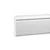 Plinthe 653108 Profhome Moulure décorative style Néo-Classicisme blanc 2 m