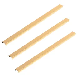 Plinthe décorative pour panneau acoustique Lot de 3 - Or 50 cm