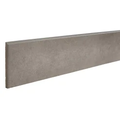 Plinthe en carrelage effet pierre grise L.40 x l.7 cm x ép.7,4 mm, Konkrete
