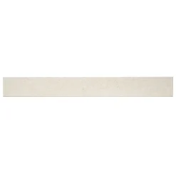 Plinthe en carrelage effet pierre beige taupe L.61,5 x l.7,5 cm x ép.9 mm, Soft Lime Stone