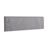Plinthe en carrelage effet pierre grise L.30 x 7 cm x ép.9,5 mm, Oikos
