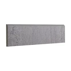 Plinthe en carrelage effet pierre grise L.30 x 7 cm x ép.9,5 mm, Oikos