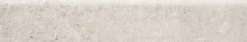 Plinthe en carrelage effet pierre gris clair mat L. 45 x l.7,5 cm x ép. 8,5mm Rodas Skirting