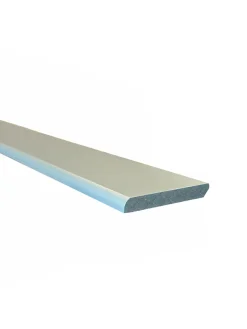 Plinthe en MDF arrondie Ninna couleur vert olive 10X70mm L.2,44m