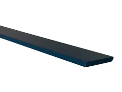 Plinthe en MDF arrondie Ninna couleur bleue 10X70mm L.2,44m