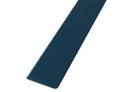 Plinthe en MDF arrondie Ninna couleur bleue 10X70mm L.2,44m